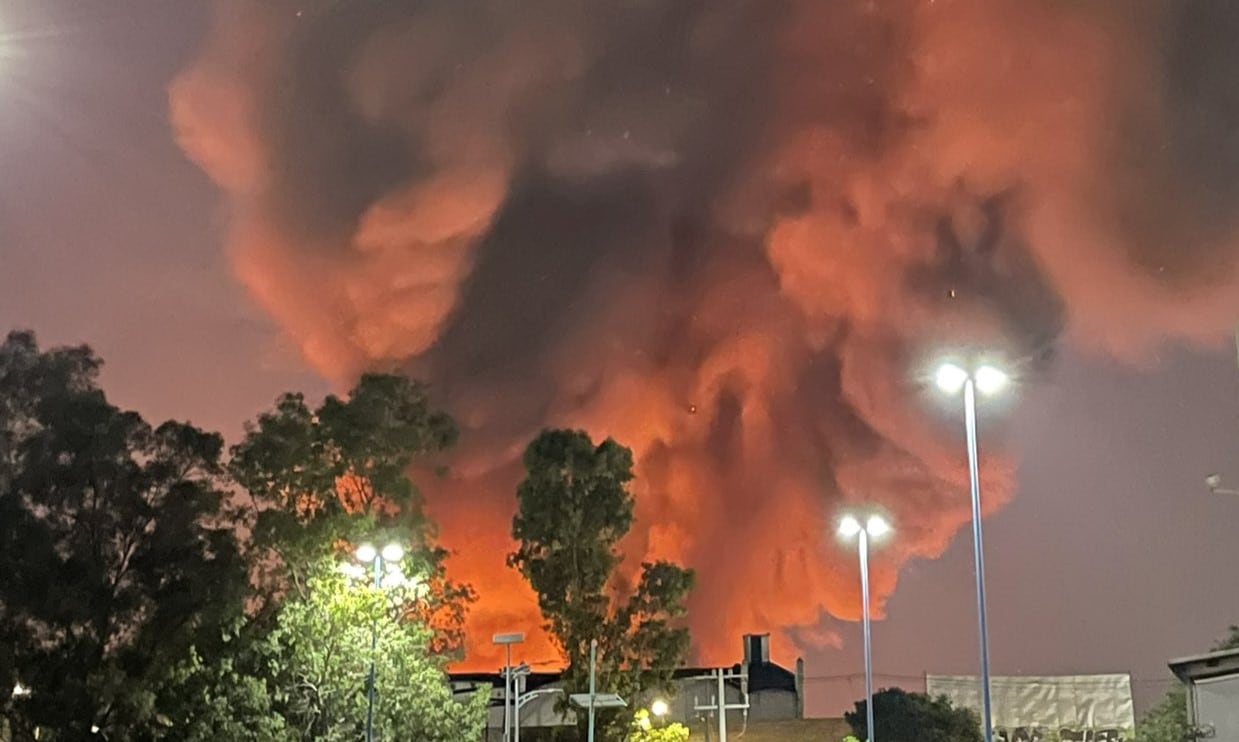 INCENDIO CENTRAL DE ABASTOS CDMX