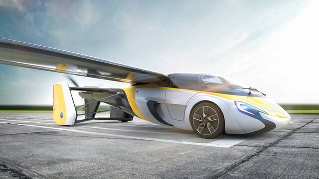 AeroMobil, el primer coche volador comercial.