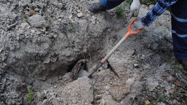 Fosa clandestina. Muestra de debilidad del Estado de derecho.