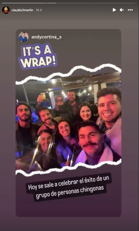 Claudia Martín se va de fiesta con su novio Hugo Catalán y otros famosos.