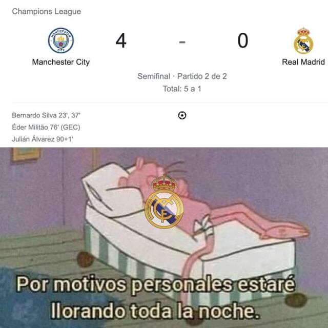 Los memes destrozan al Real Madrid tras ser humillado en la Champions ...