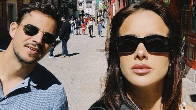 Gala Montes y su novio Icho Van