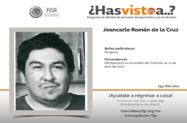 Ficha de búsqueda de  Jeancarlo Román de la Cruz