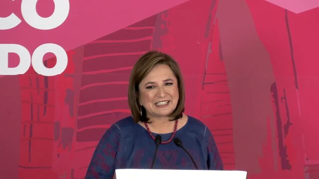 Xóchitl Gálvez, candidata a la presidencia