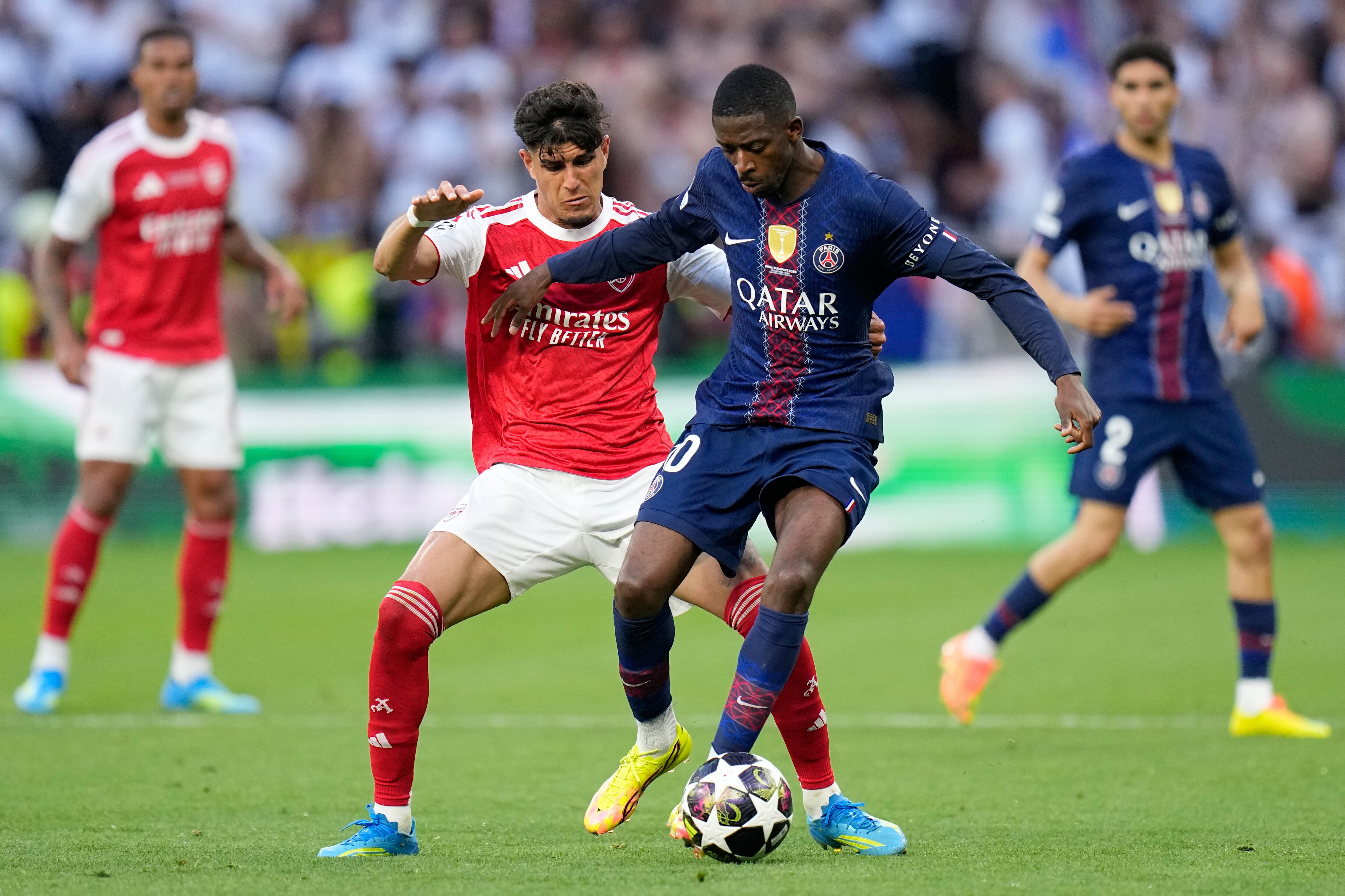 PSG y Arsenal se enfrentaron en la final de la Champions League 2026.