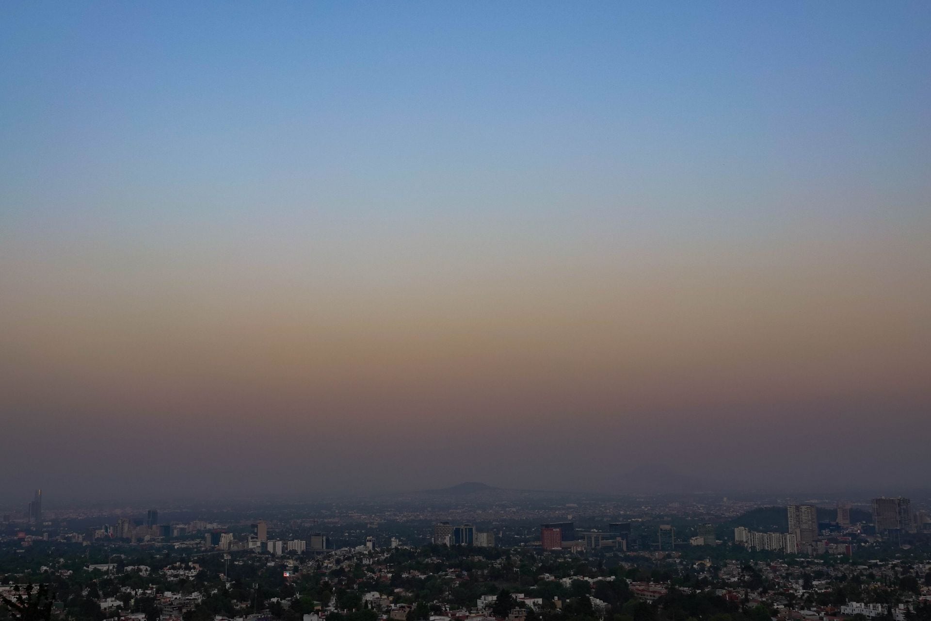 La CAME dijo que el incendio en Texcoco influyó en la decisión para que continúe la Fase 1 de Contingencia Ambiental por mala calidad del aire