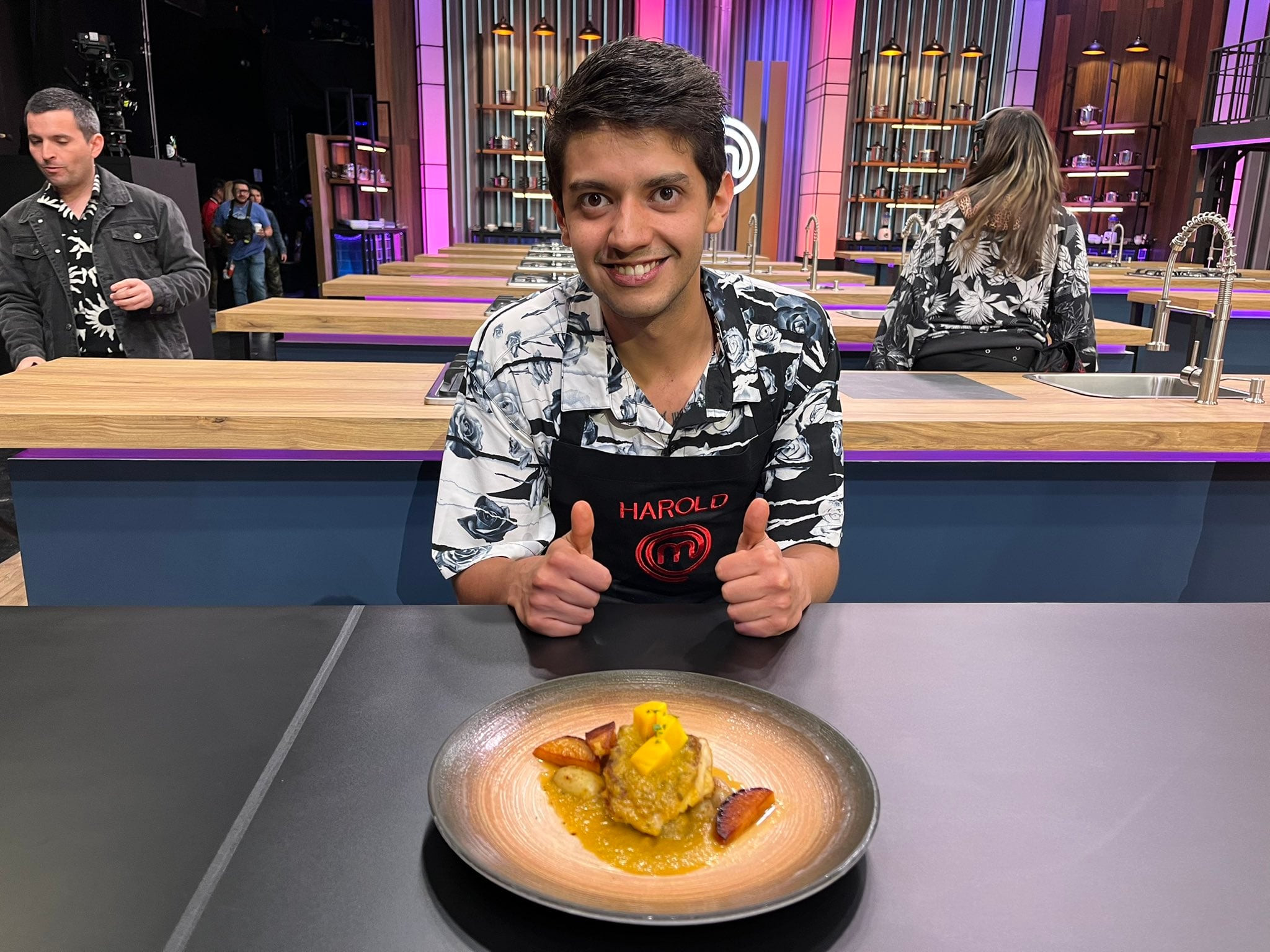 Harold Azuara en MasterChef Celebrity 2024
