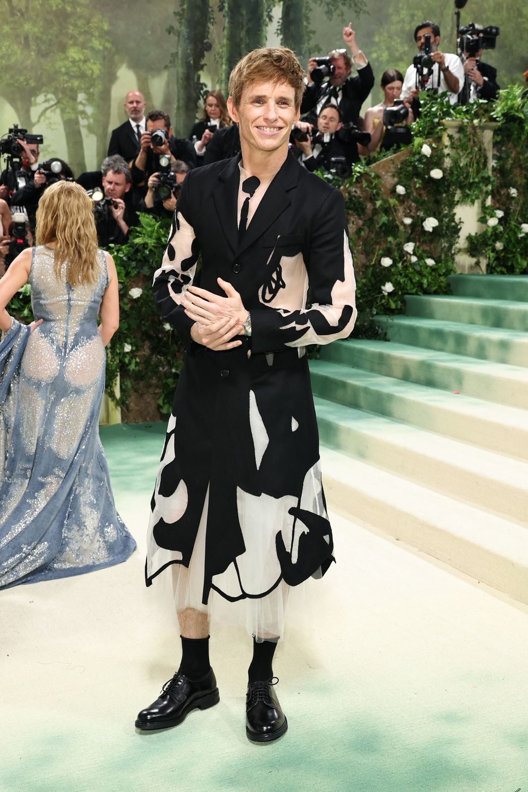 Eddie Redmayne en Met Gala 2024
