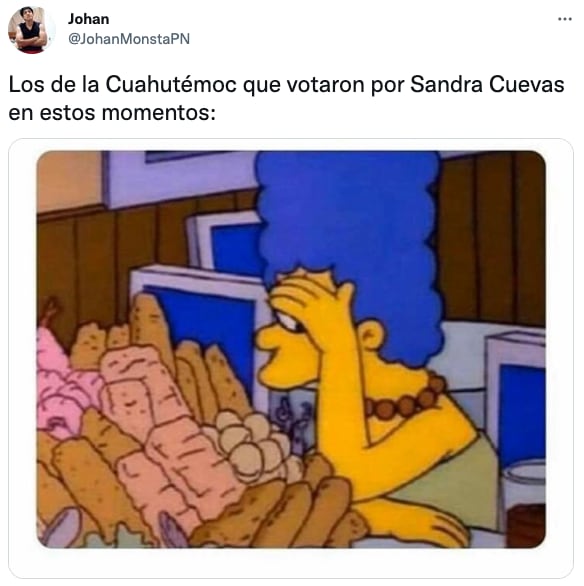 Memes de Sandra Cuevas
