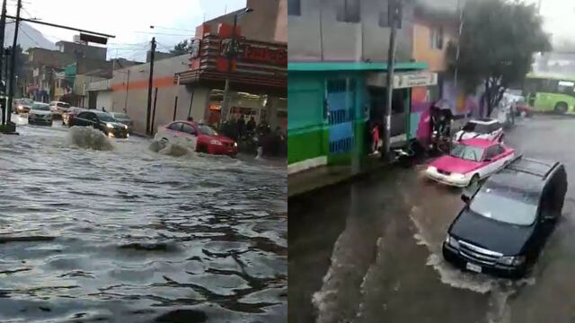 Inundaciones en la CDMX hoy