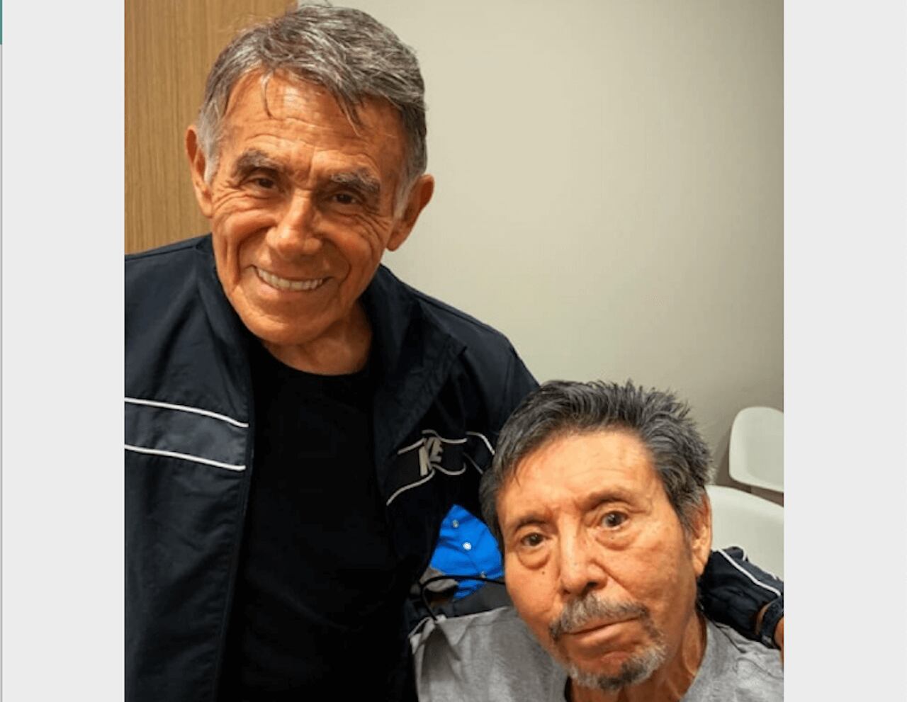 Flavio Ramírez y Héctor Suárez.