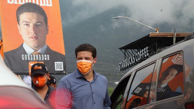 Samuel García, candidato de MC, al gobierno de NL.