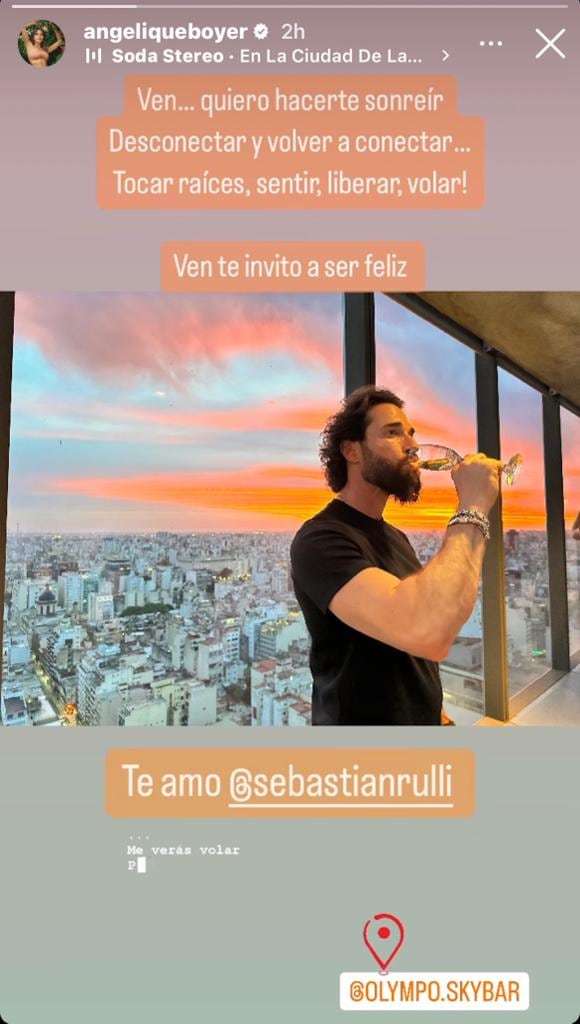 Angelique Boyer comparte romántica foto de Sebastián Rulli en medio de la mentira de su embarazo