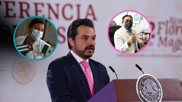 Zoé Robledo y médicos