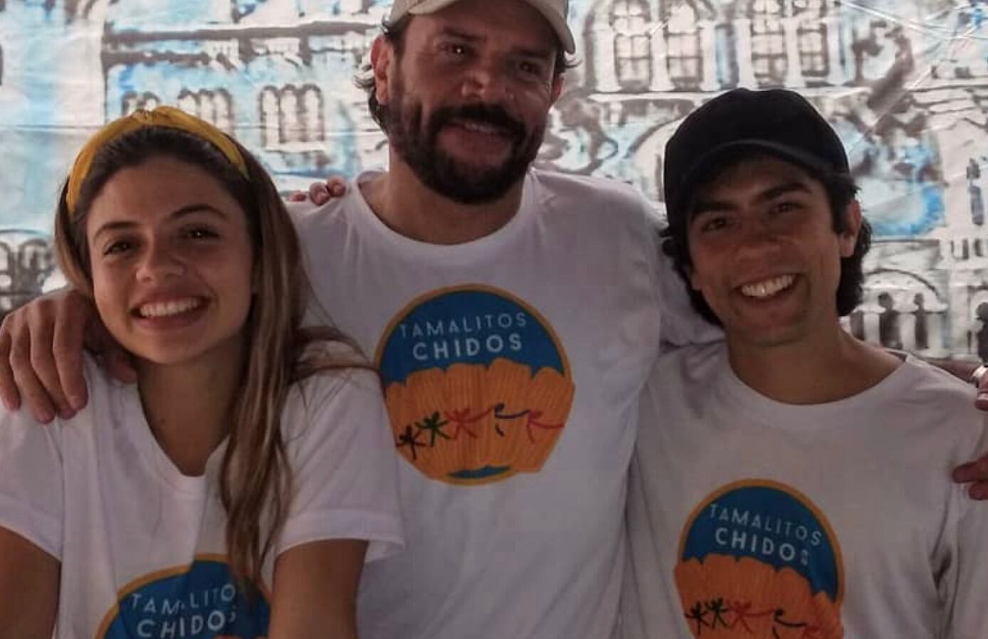 Héctor Parra y su hija Daniela Parra