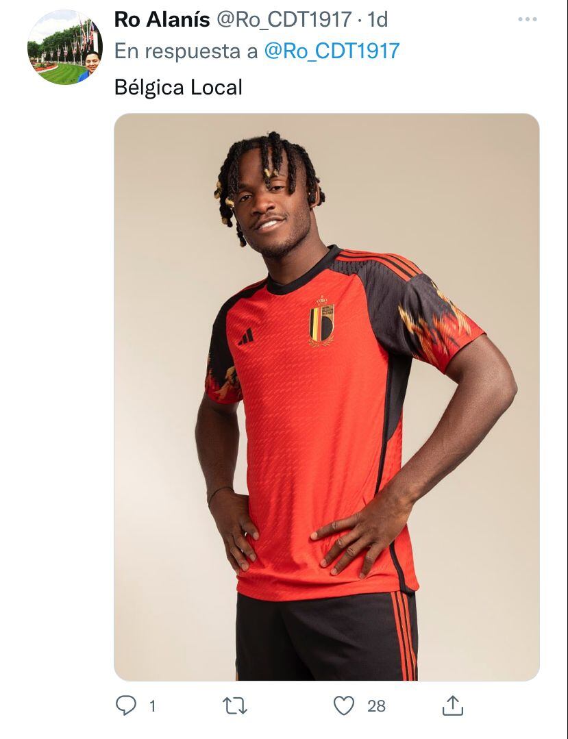 Selección de Bélgica.