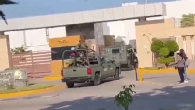 Se registra operativo de la Guardia Nacional