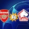 Arsenal vs Lille: A qué hora y dónde ver el partido de la Champions League