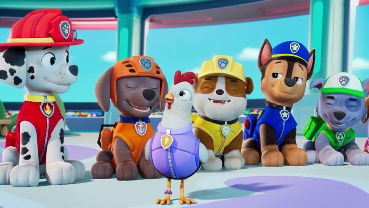 Fondos de pantalla de Chickaletta y Paw Patrol para computadora