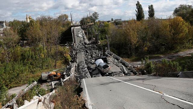 Bombardeos rusos en ciudades ucranianas