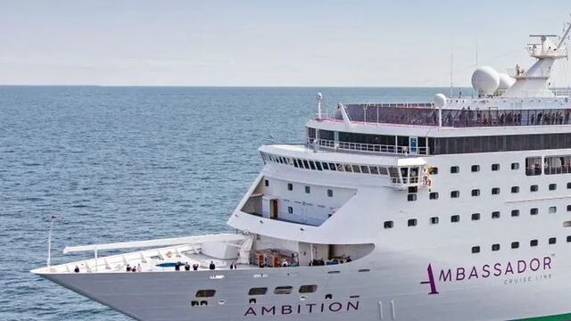 Aíslan en Francia el crucero Ambition de Ambassador Cruise Line