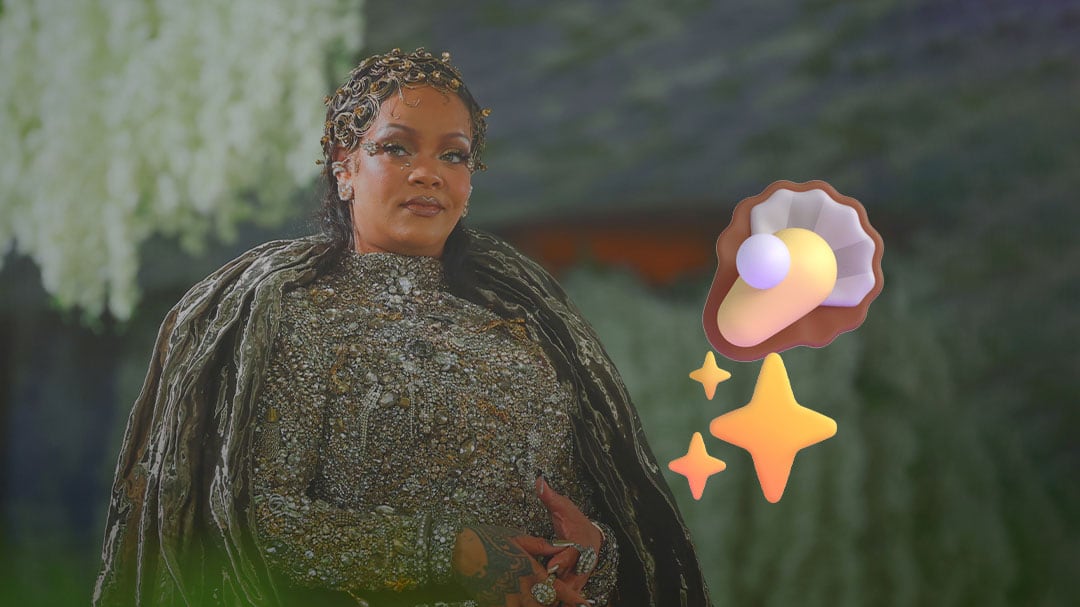 Rihanna se roba la Met Gala 2026 con un atuendo inspirado en una ostra