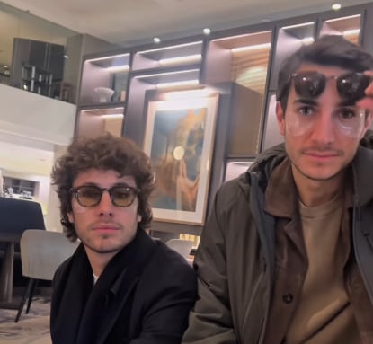 Andrés y Juanpa Zurita