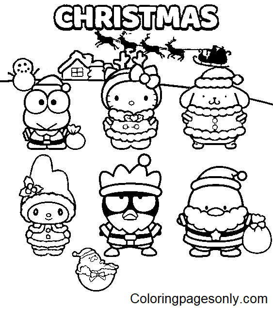 Hello Kitty por Navidad