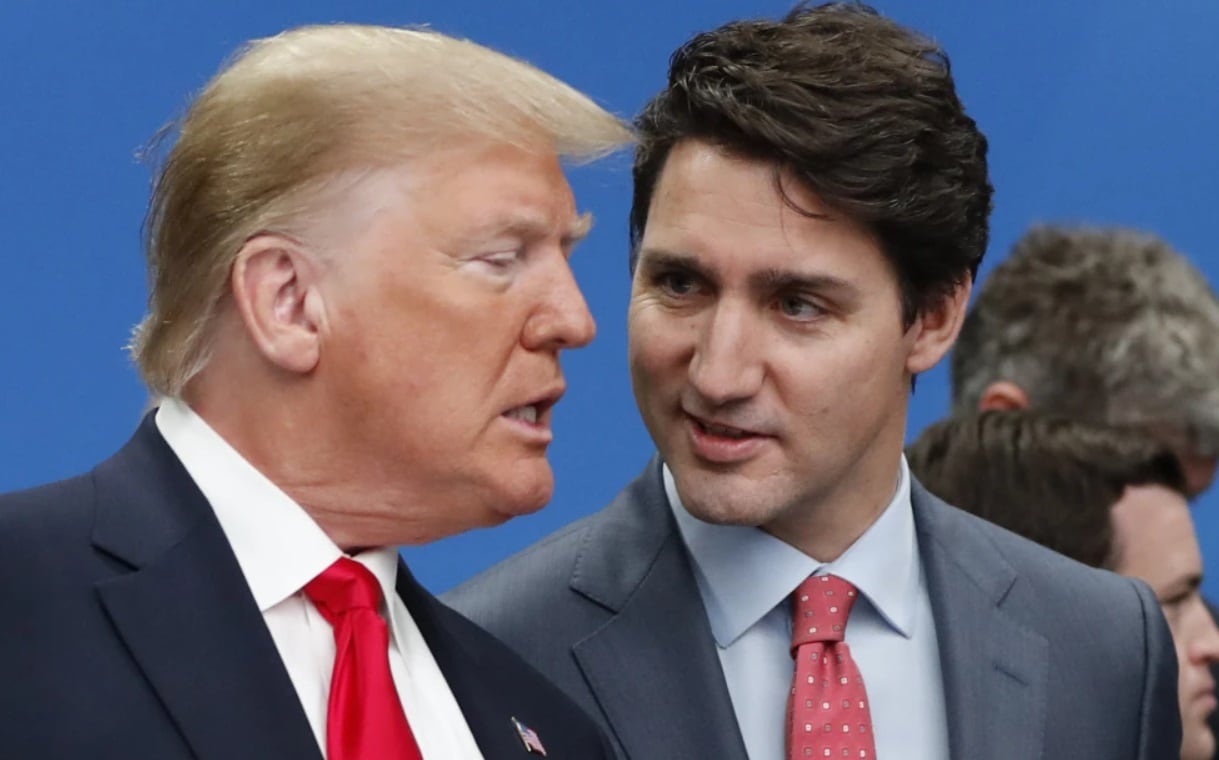 Donald Trump y Justin Trudeau