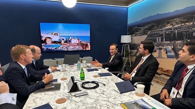 Alfonso Durazo participó en Gastech Exhibition & Conference 2024