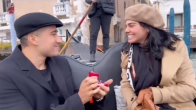 Livia Brito y Mariano Martínez se comprometen