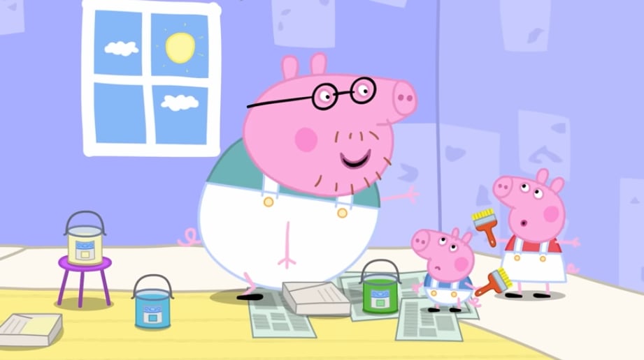 Peppa Pig por Día Mundial del Modernismo