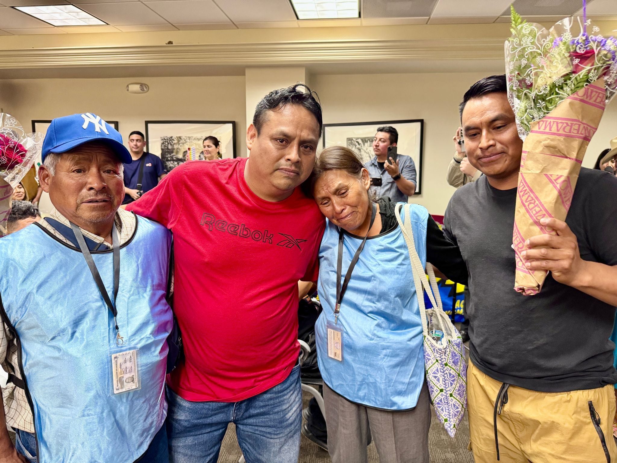 Familias mexicanas se reúnen en Orlando, Florida