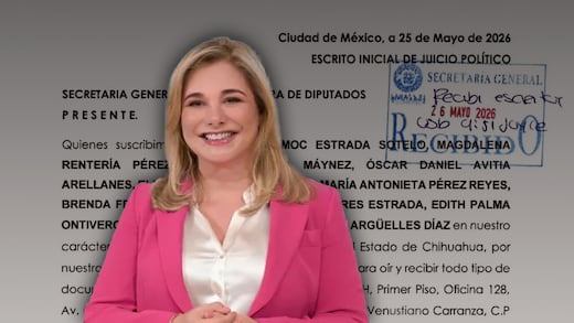 Cámara de Diputados recibe solicitud de juicio político contra Maru Campos