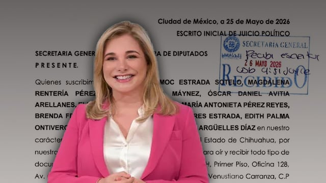 Cámara de Diputados recibe solicitud de juicio político contra Maru Campos