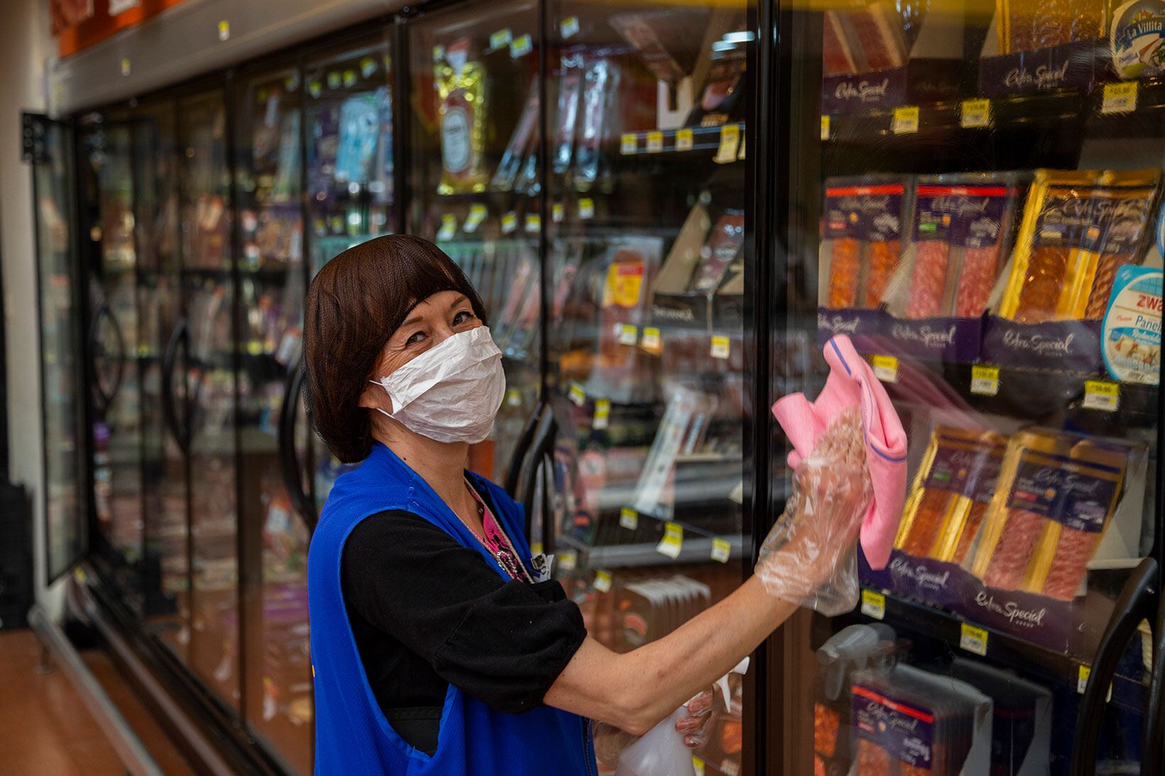 Trabajadora de Walmart