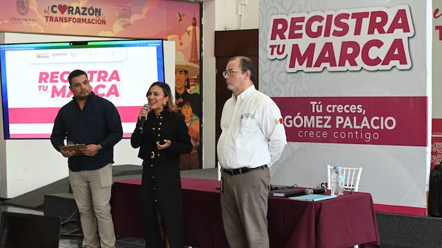 Betzabé Martínez impulsa el registro de marcas para jóvenes emprendedores
