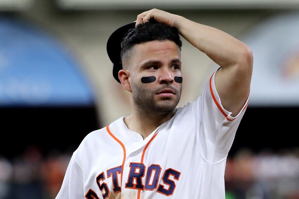 Jose Altuve de los Astros