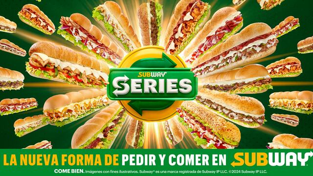 Presentan Subway Series en México, la nueva forma de pedir y comer en Subway