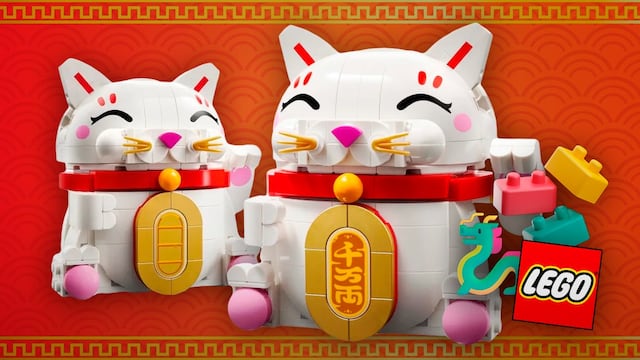 Set de LEGO Gato de la Buena Suerte: Precio y cómo conseguirlo en México para celebrar el Año Nuevo Chino 2025
