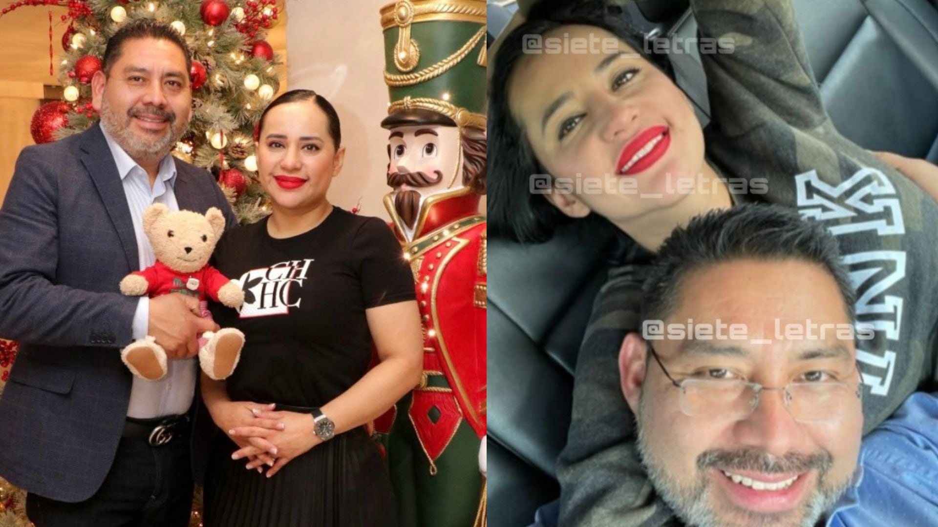 Sandra Cuevas y su ex