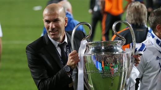 ¿Quién es Zinedine Zidane? Entrenador francés