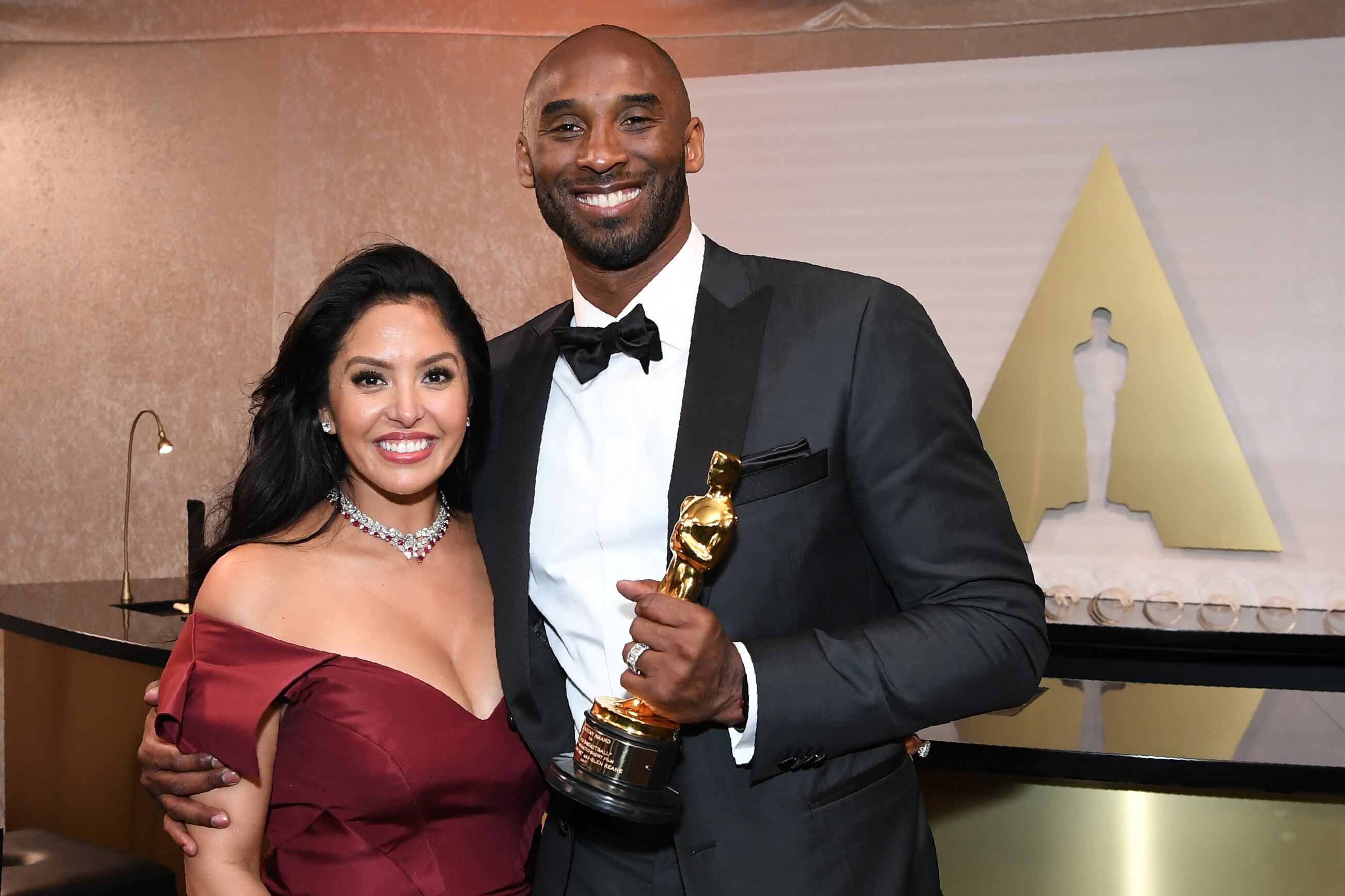 Kobe Bryant y su esposa Vanessa