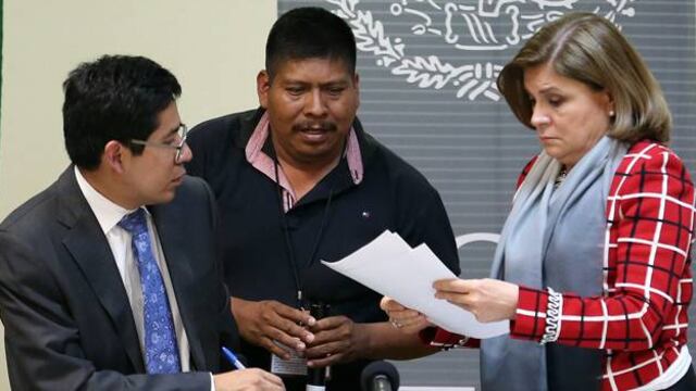 Alero Gómez. Reunión por caso Iguala.