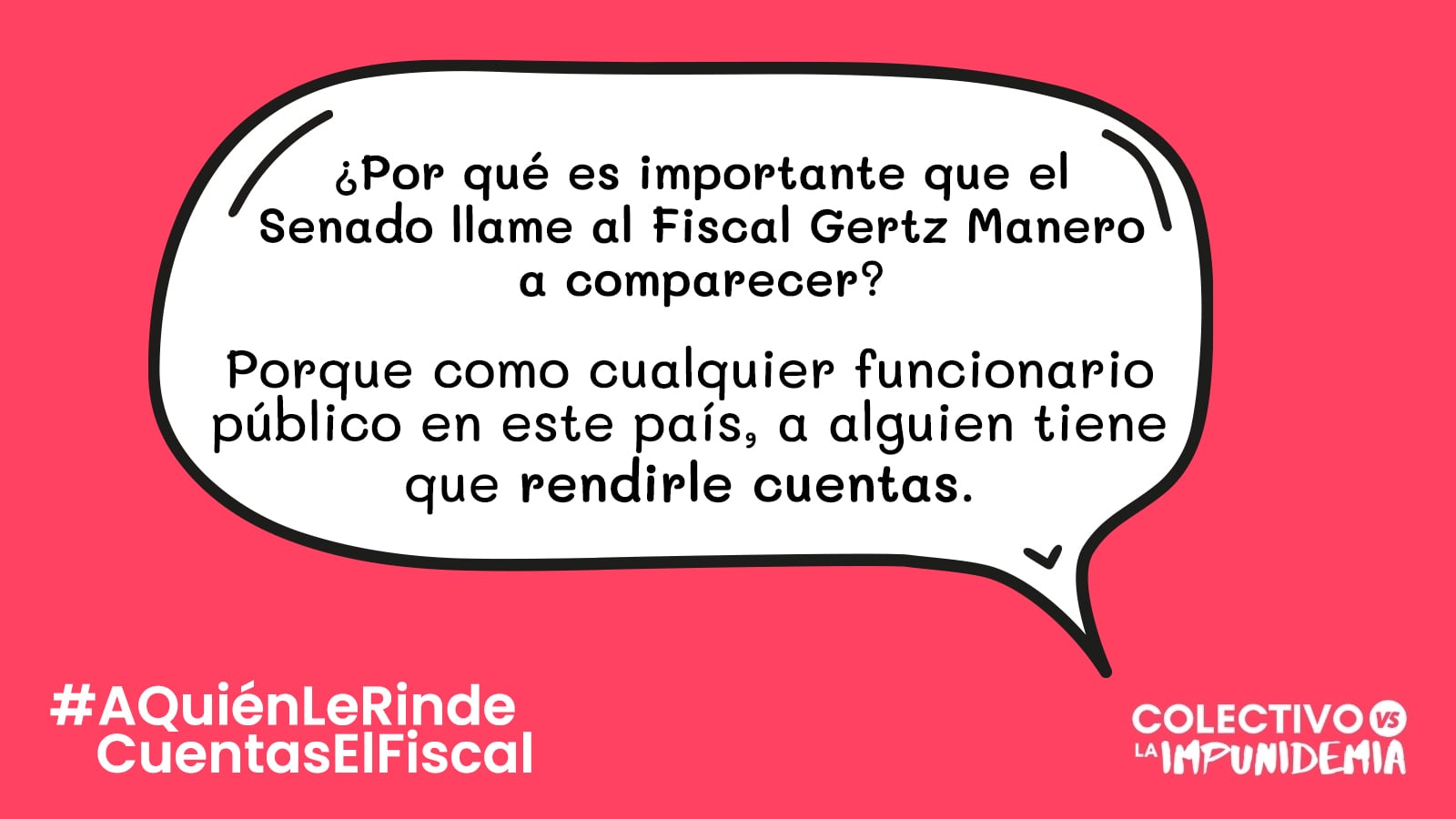 Posicionamiento del Colectivo contra la Impunidemia
