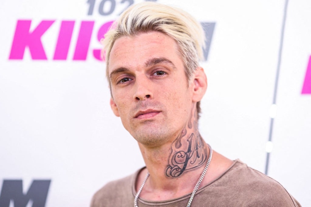 Aaron Carter, cantante.
