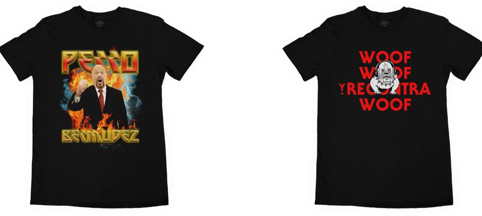 Playeras oficiales de Enrique 'El Perro' Bermúdez