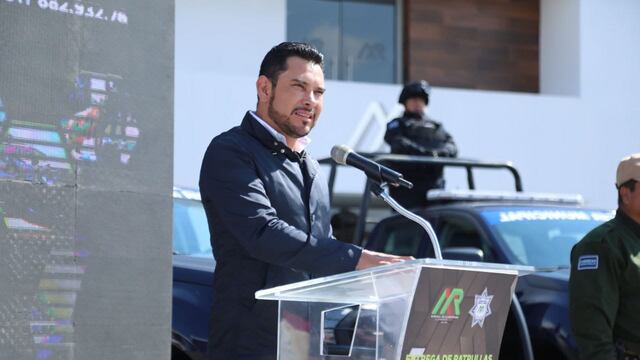 Israel Felix Soto invierte más de 11 mdp para seguridad en Mineral de la Reforma, Hidalgo