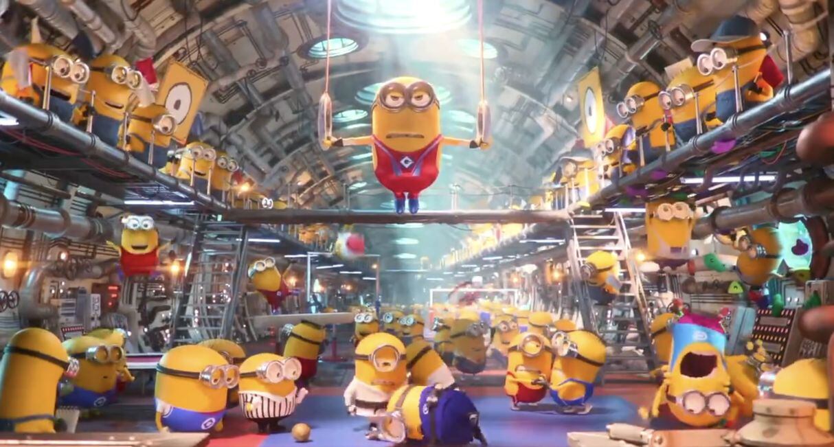 Los Minions de Mi Villano Favorito 4 en los Juegos Olímpicos