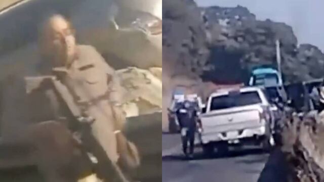 Hombres armados en San Francisco Chimalpa , Naucalpan